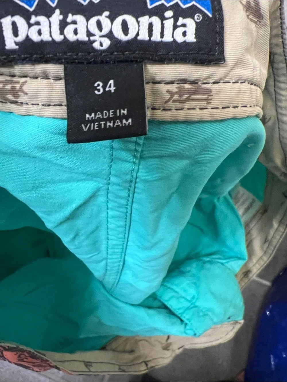 Patagonia swim shorts 34 summer beach vacation pool resort
